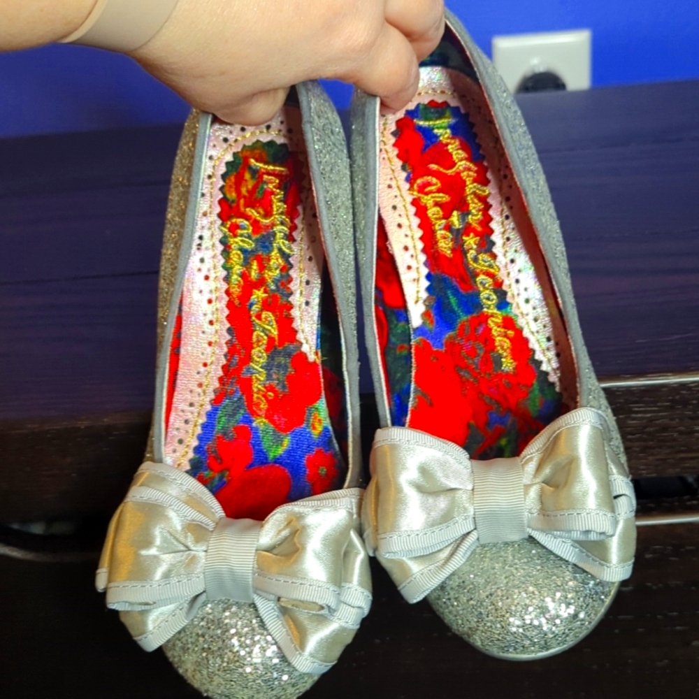 Irregular Choice Silver Ban Joes - Picture 5 of 6